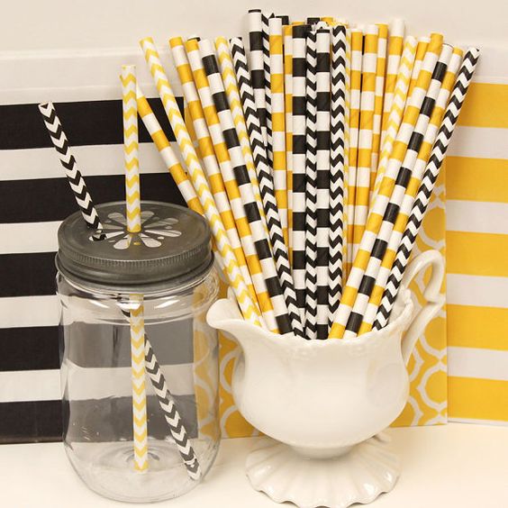 BUMBLE BEE Paper Straws, 30 Assorted Paper Straws, Bee Parties, Construction party, Yellow TAXI Cab, Sports, Party Straws BUMBLE BEE Paper Straws, 30 Assorted Paper Straws, Bee Parties, Construction party, Yellow TAXI Cab, Sports, Party Straws